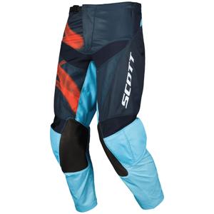 SCOTT EVO Dirt motokrossz nadrág kék-piros