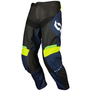 SCOTT EVO Race motokrossz nadrág lila-fluo sárga