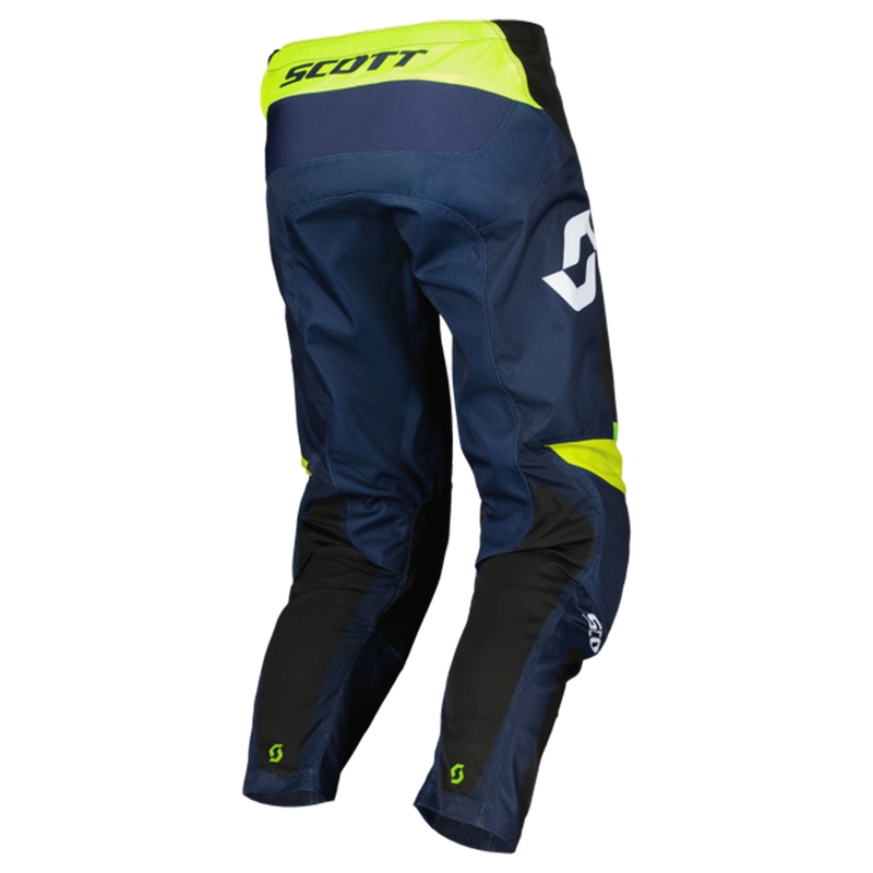 SCOTT EVO Race motokrossz nadrág lila-fluo sárga