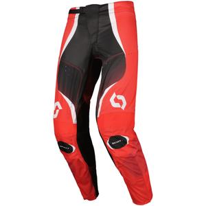 SCOTT Podium PRO motokrossz nadrág piros-fekete