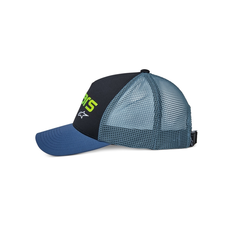 Alpinestars Vital Trucker sapka fekete-kék-zöld