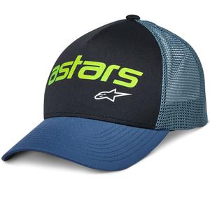 Alpinestars Vital Trucker sapka fekete-kék-zöld