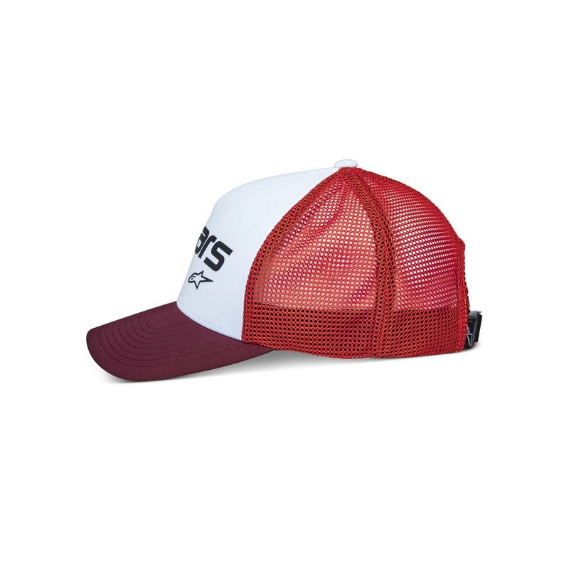 Alpinestars Vital Trucker sapka fehér-barnás piros-narancs