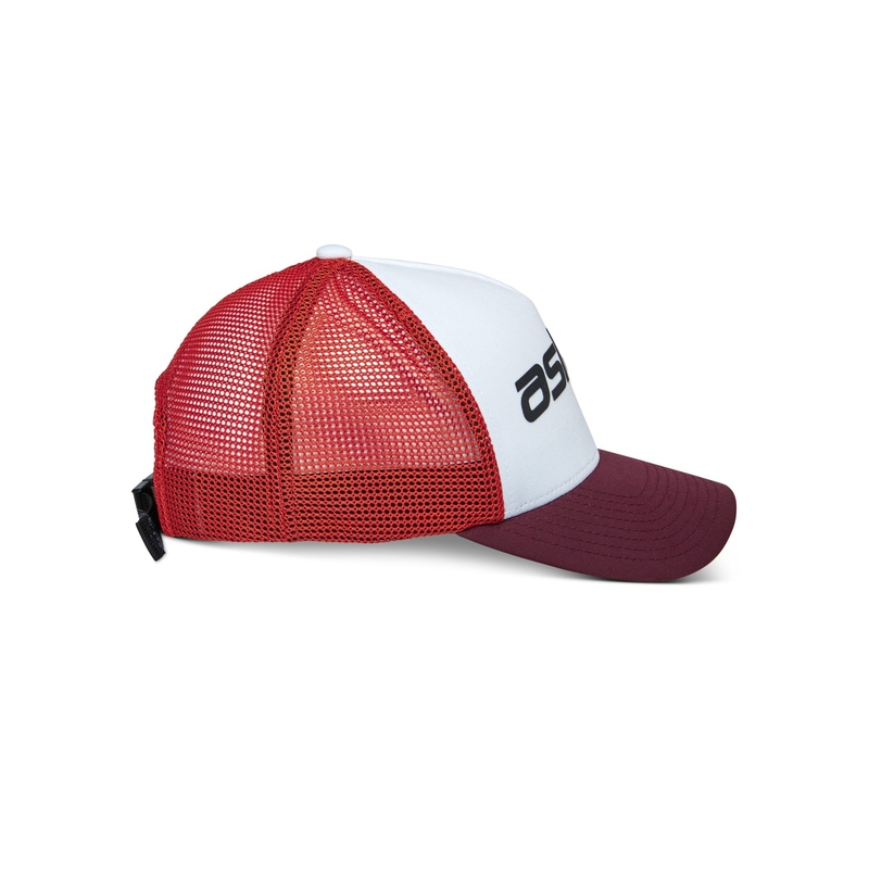 Alpinestars Vital Trucker sapka fehér-barnás piros-narancs
