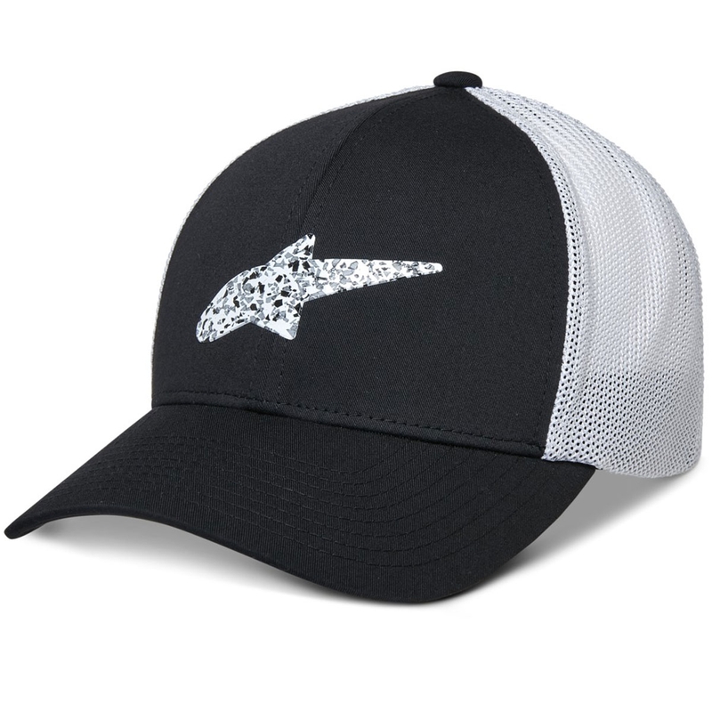 Alpinestars Terolithic Trucker sapka fekete-fehér