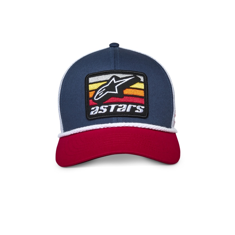 Alpinestars Selica Trucker sapka kék-piros-fehér