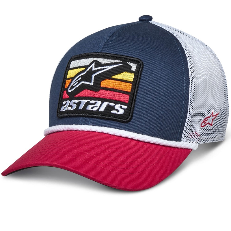 Alpinestars Selica Trucker sapka kék-piros-fehér