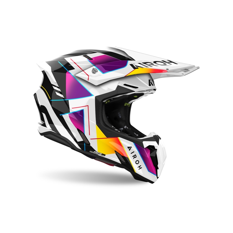 Airoh Twist 3 Rainbow 2024 motokrossz bukósisak fényes - II. minőség