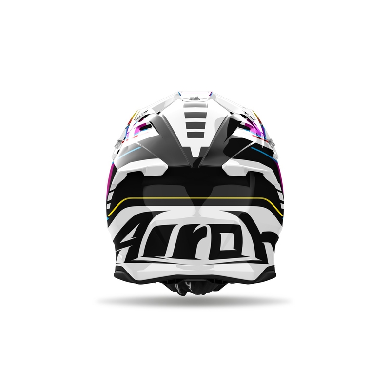 Airoh Twist 3 Rainbow 2024 motokrossz bukósisak fényes - II. minőség