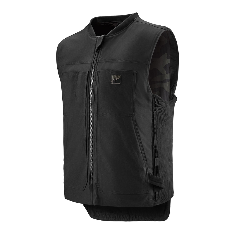 Alpinestars Tech-Air®3 V2 Canvas system légzsákmellény fekete