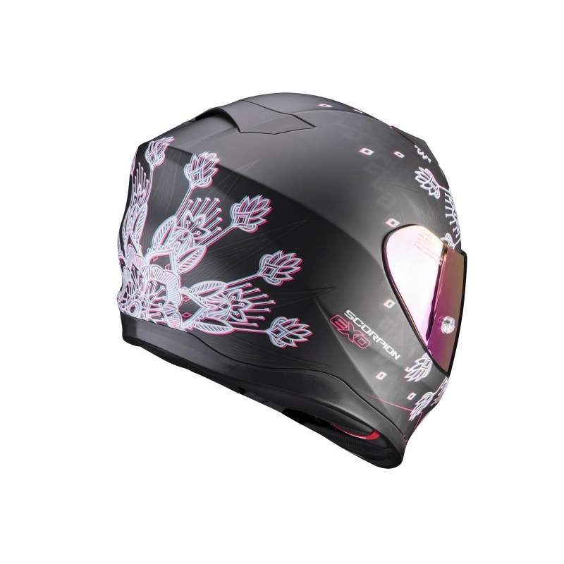 Scorpion EXO-520 AIR Tina zárt bukósisak fekete-ezüst - II. minőség