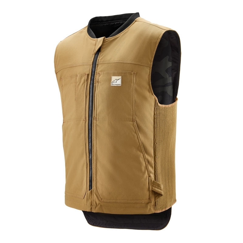 Alpinestars Tech-Air®3 V2 Canvas system légzsákmellény bézs