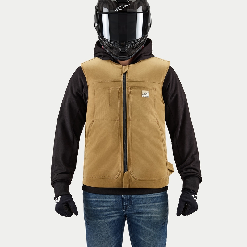 Alpinestars Tech-Air®3 V2 Canvas system légzsákmellény bézs