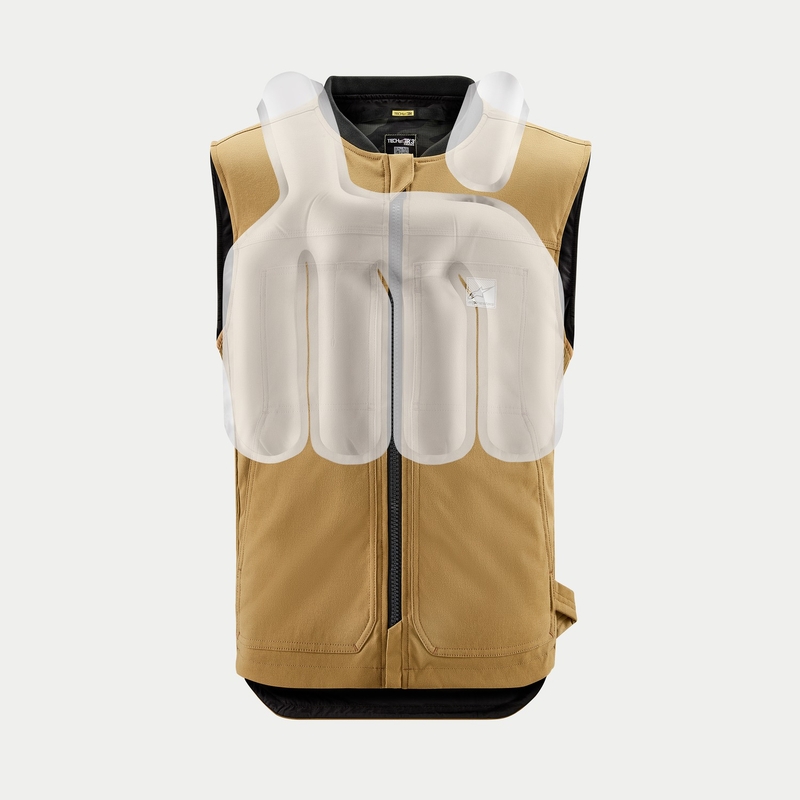 Alpinestars Tech-Air®3 V2 Canvas system légzsákmellény bézs