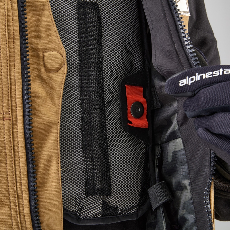 Alpinestars Tech-Air®3 V2 Canvas system légzsákmellény bézs