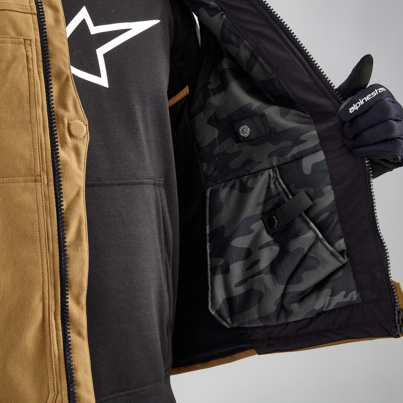 Alpinestars Tech-Air®3 V2 Canvas system légzsákmellény bézs