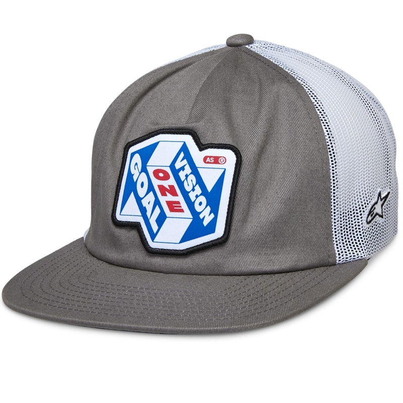Alpinestars That Way Trucker siltes sapka szürke-fehér