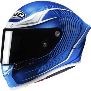 HJC RPHA 1 Lovis MC2 zárt motoros bukósisak kék-fehér-fekete
