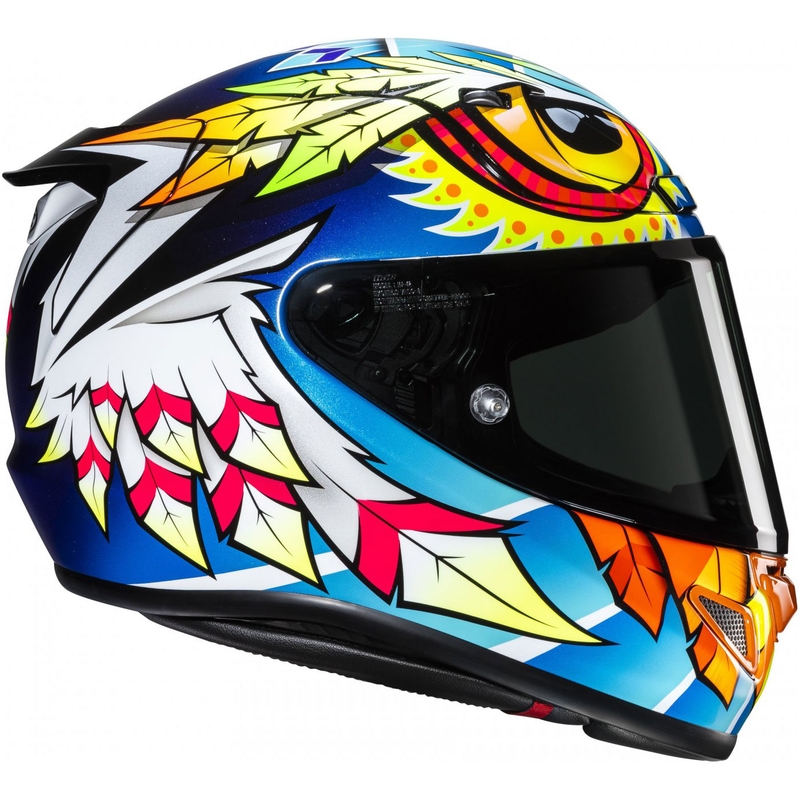 HJC RPHA 12 Spasso MC3H zárt motoros bukósisak kék-sárga-piros