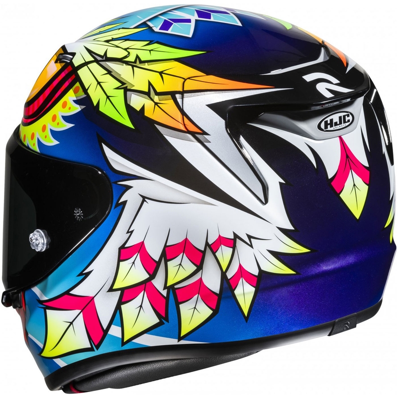 HJC RPHA 12 Spasso MC3H zárt motoros bukósisak kék-sárga-piros