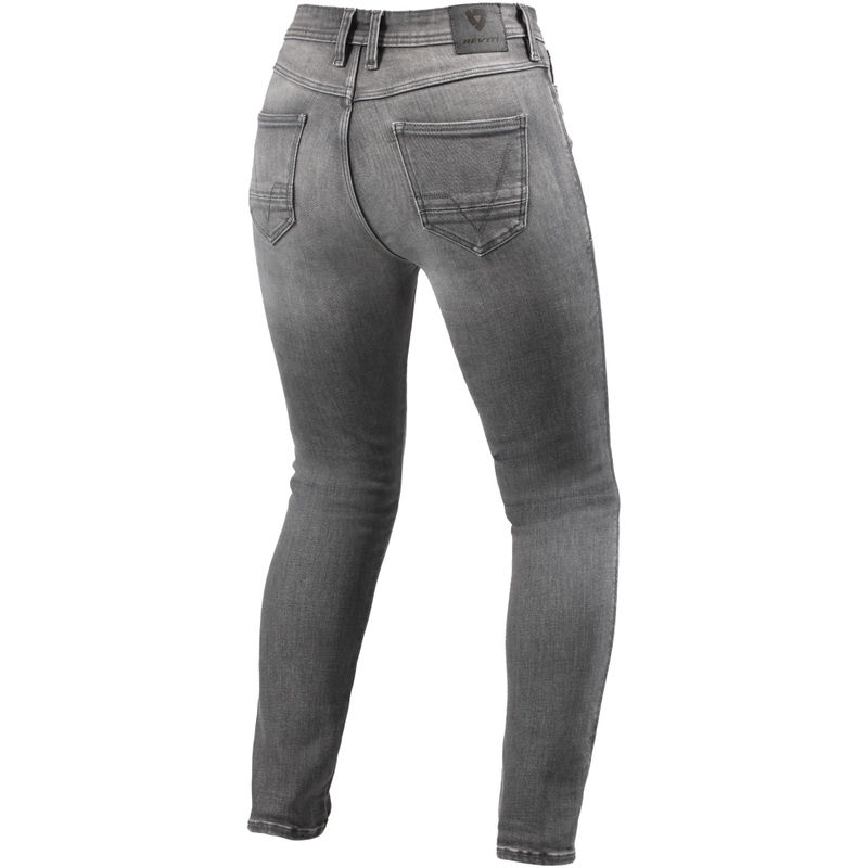 Revit Shelby 3 Skinny női motoros farmernadrág mosott szürke