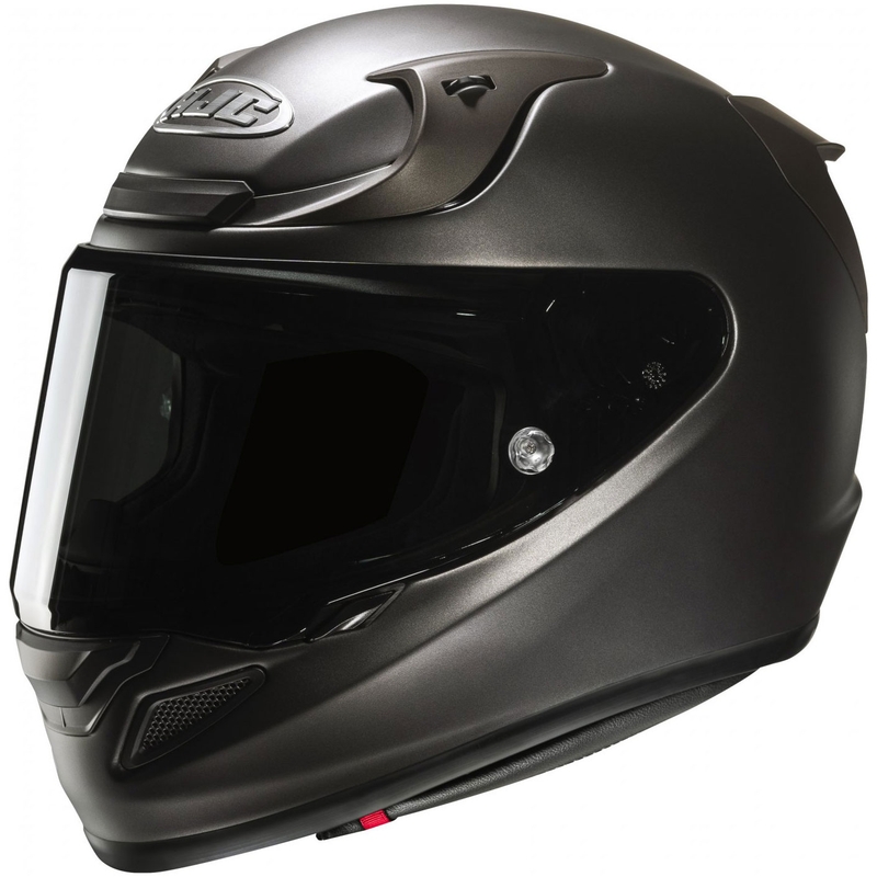 HJC RPHA 12 Solid semi flat zárt bukósisak  titán