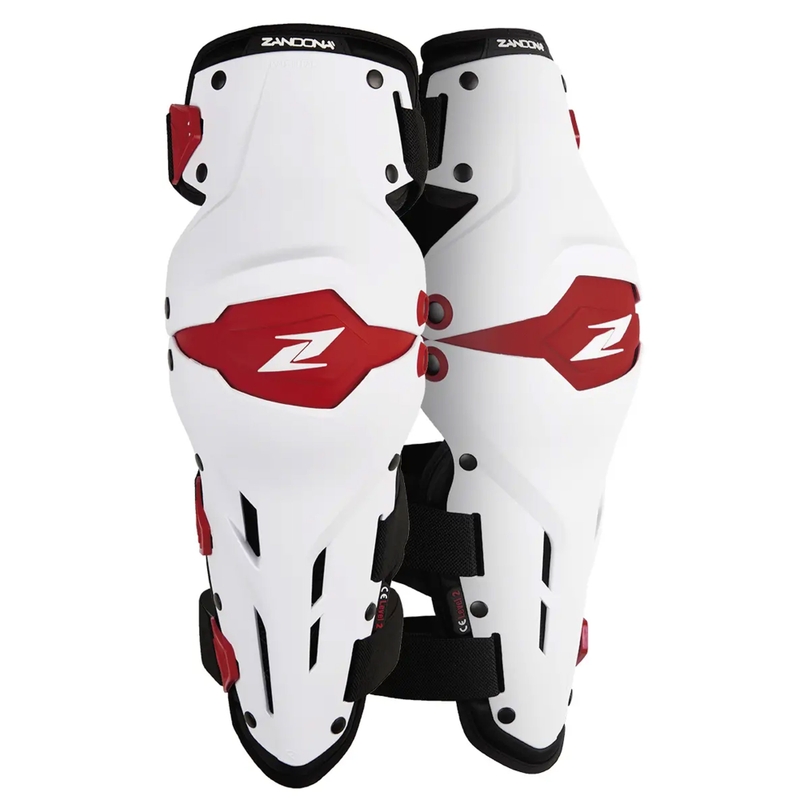 Zandona X-Treme Kneeguard térdprotektor fehér-piros
