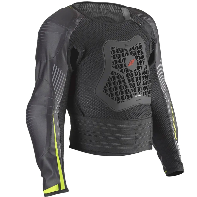 Zandona Netcube Jacket X8 gyerek testprotektor 136 - 150 cm fekete-fluo sárga