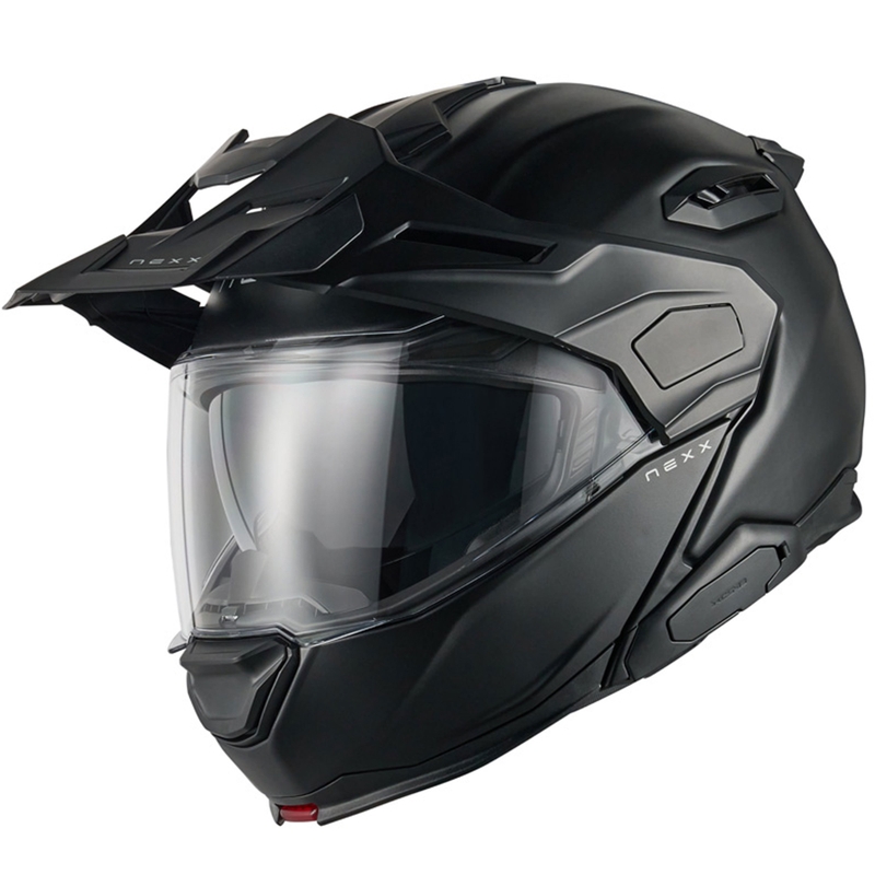 Nexx X.Lifecountry Plain felnyitható motoros bukósisak matt fekete