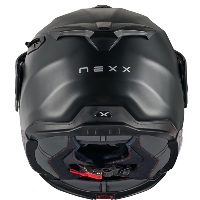 Nexx X.Lifecountry Plain felnyitható motoros bukósisak matt fekete