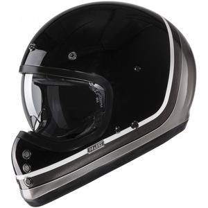 HJC V60 Scoby MC5 zárt motoros bukósisak fekete-fehér-szürke