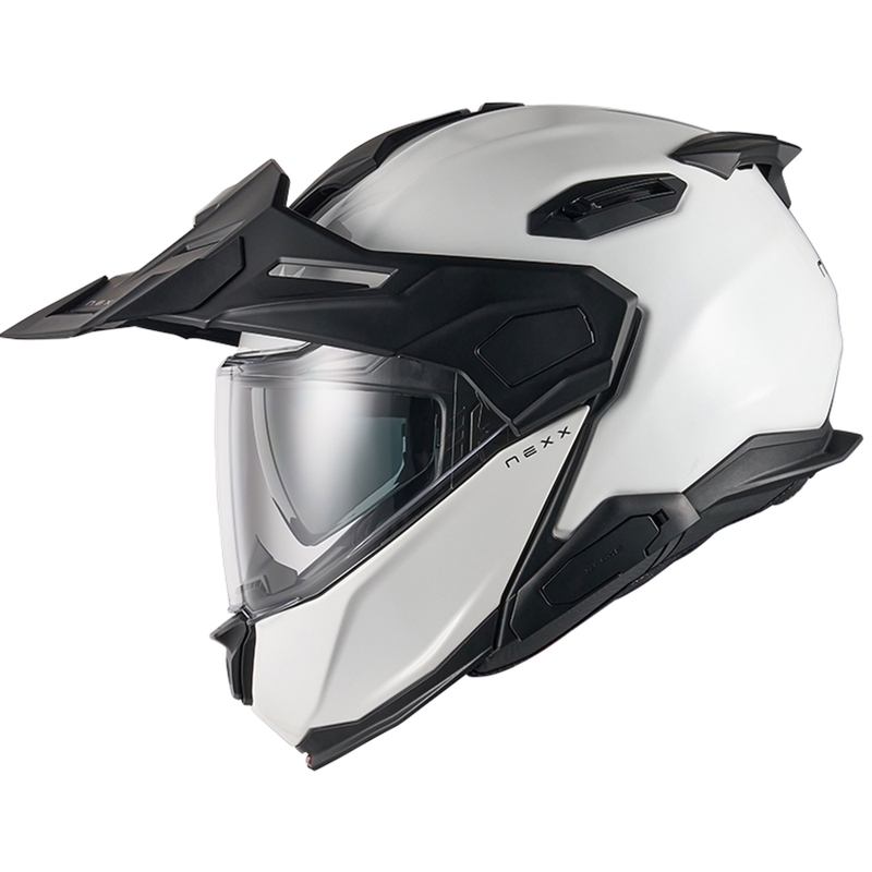 Nexx X.Lifecountry Plain felnyitható motoros bukósisak fehér kiárusítás