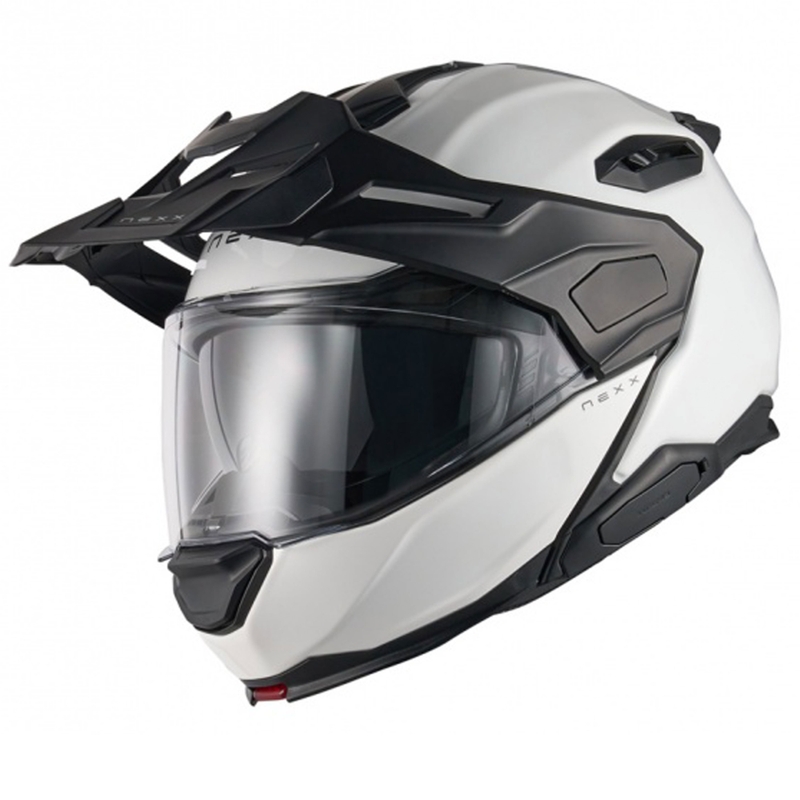 Nexx X.Lifecountry Plain felnyitható motoros bukósisak fehér kiárusítás