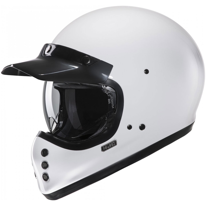 HJC V60 Solid zárt motoros bukósisak fehér