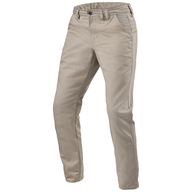 Revit Chino Dean 2 Tapered motoros nadrág homokbarna