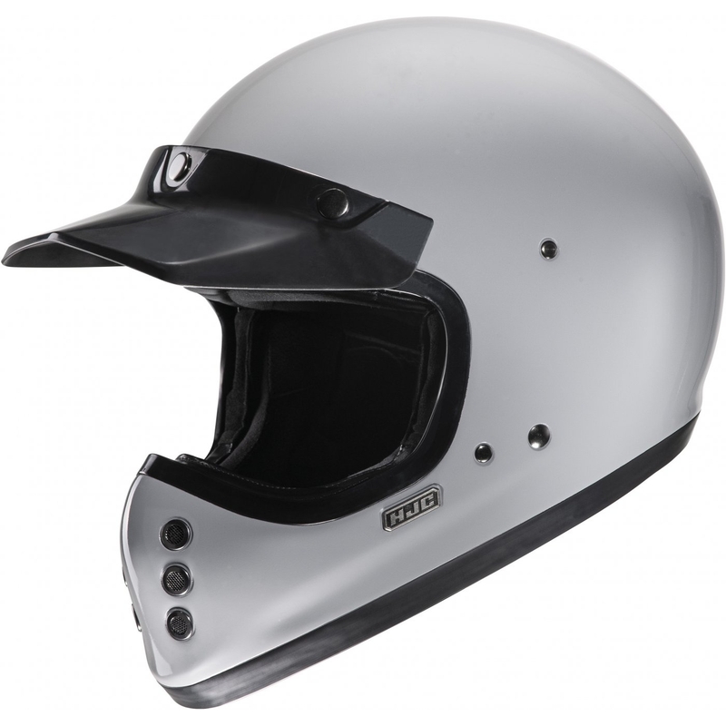 HJC V60 Solid zárt motoros bukósisak szürke