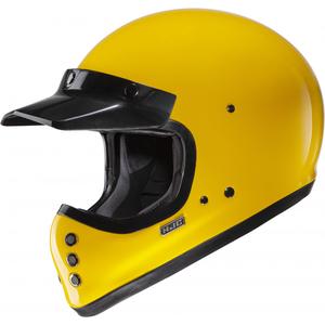 HJC V60 Solid zárt motoros bukósisak deep sárga