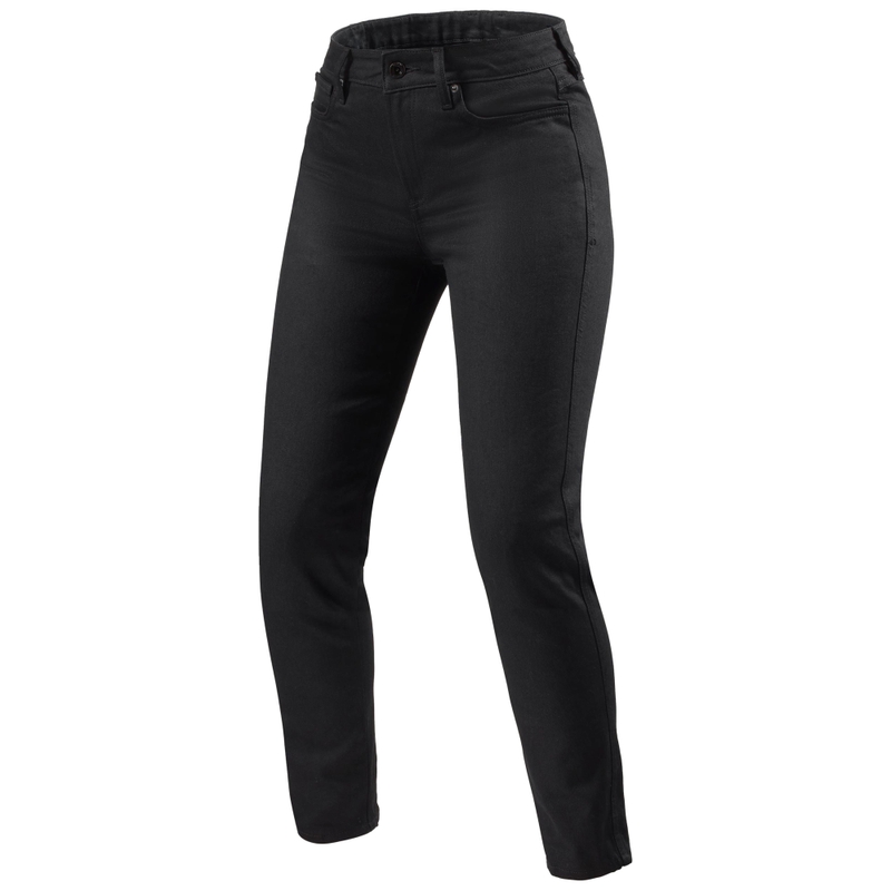Revit Marzia Skinny rövidített női motoros farmer fekete