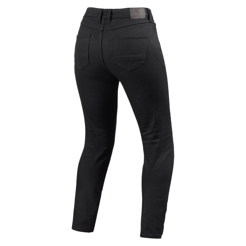 Revit Marzia Skinny rövidített női motoros farmer fekete