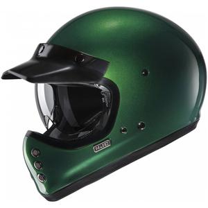 HJC V60 Solid zárt motoros bukósisak deep zöld