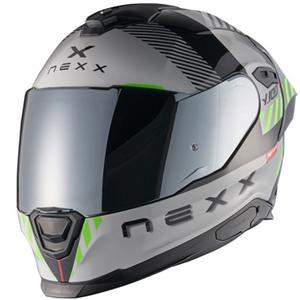 NEXX Y.100R Fade zárt motoros bukósisak szürke-fekete