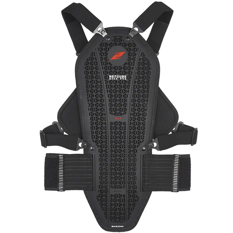 Zandona Netcube Armour X7 gyerek gerinc,- mellkasprotektor 121 - 135 cm fekete
