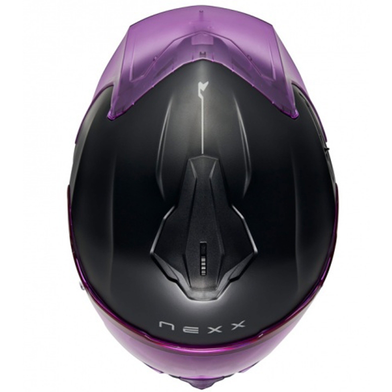 NEXX Y.100R Subsonic zárt motoros bukósisak matt fekete-rózsaszín