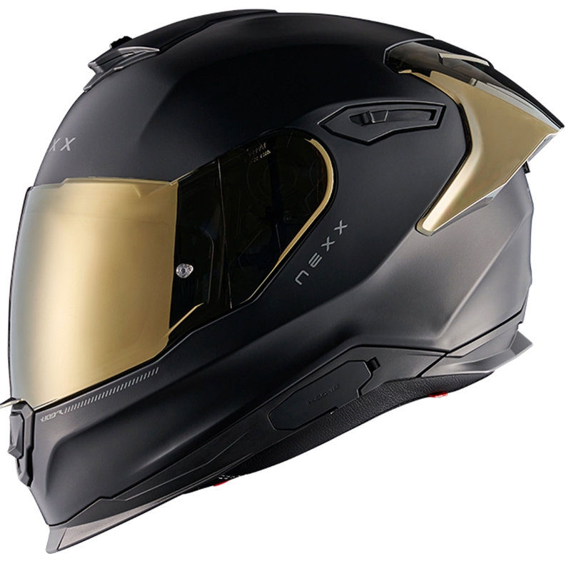 NEXX Y.100R Subsonic zárt motoros bukósisak matt fekete-arany