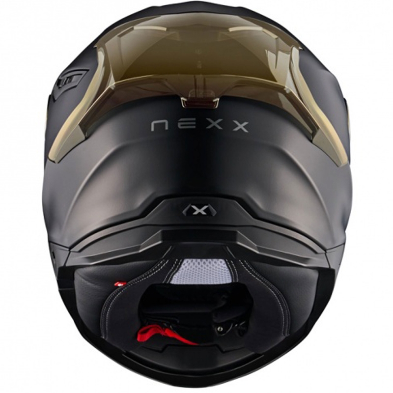 NEXX Y.100R Subsonic zárt motoros bukósisak matt fekete-arany