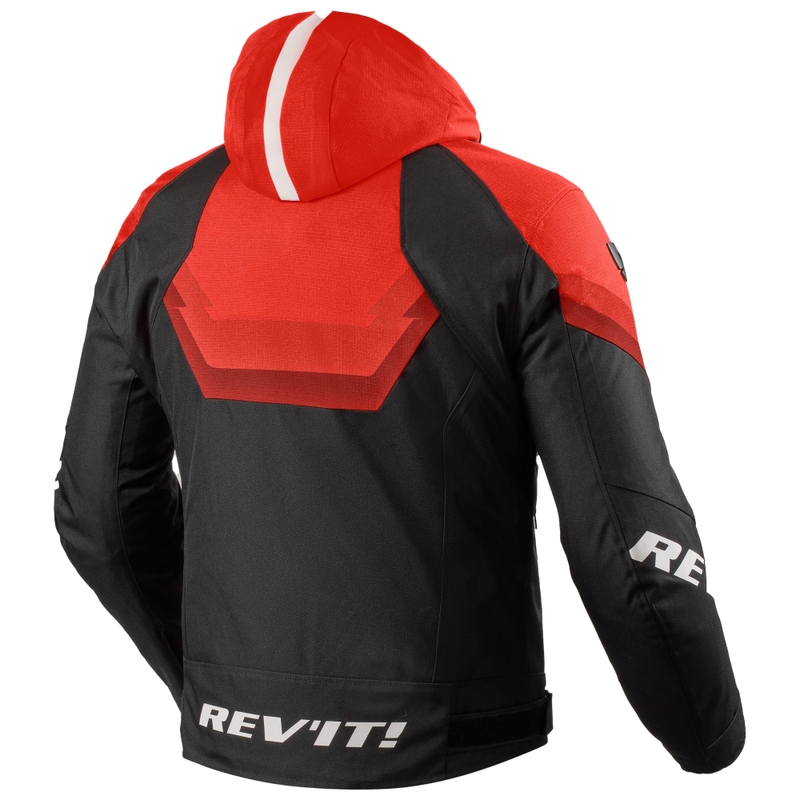 Revit Quantum 3 H2O motoros kabát fekete-piros