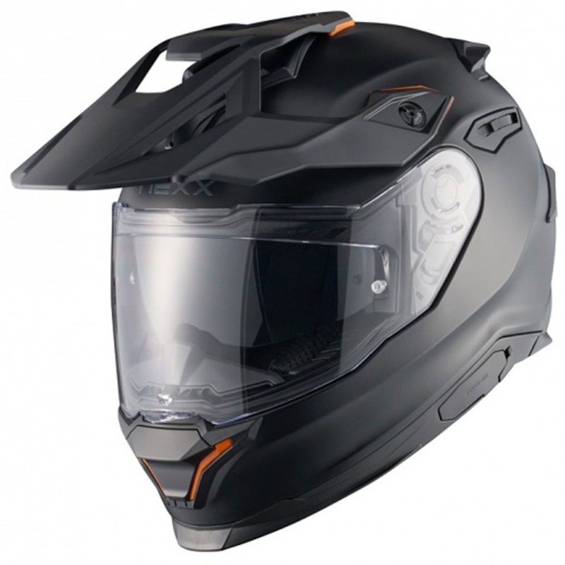 NEXX Y.TRAVL Plain enduro motoros bukósisak matt fekete kiárusítás