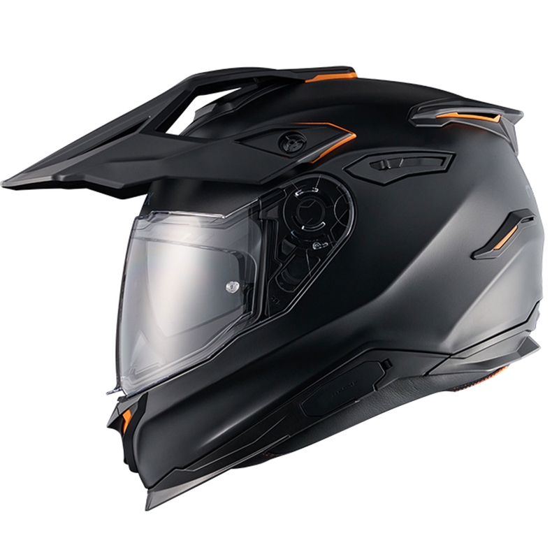 NEXX Y.TRAVL Plain enduro motoros bukósisak matt fekete kiárusítás