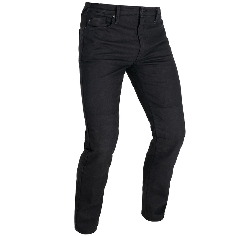 Oxford Original Approved AAA Slim Jeans motoros farmernadrág fekete