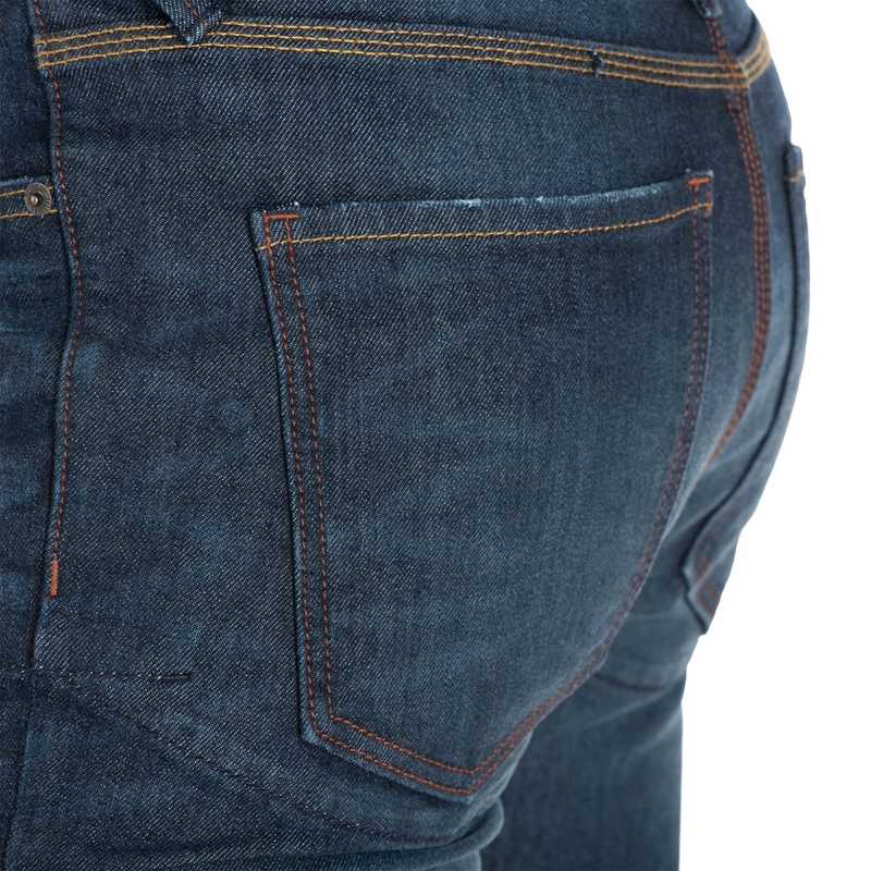 Oxford Original Approved AAA Straight Jeans motoros farmernadrág koptatott kék